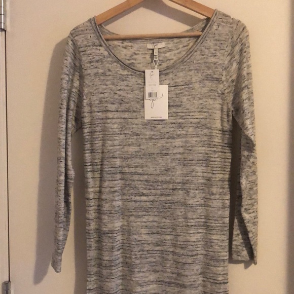 BNWT Joie Tala Gray Sweater Dress - Picture 3 of 8
